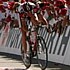 Frank Schleck finishes the last stage of the Tour de Suisse 2005 in second position